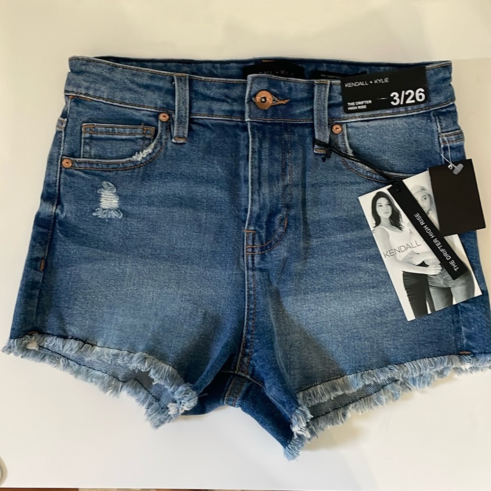 Kendall + Kylie The Drifter High Rise Shorts